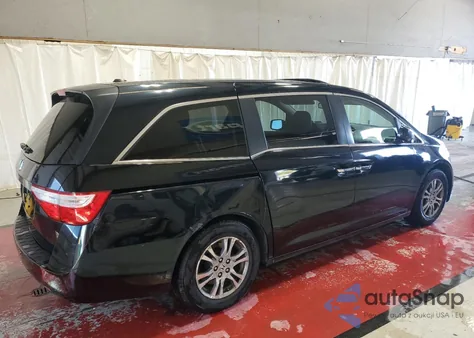 2013 Honda Odyssey Exl from USA, damaged, VIN 5FNRL5H61DB045895